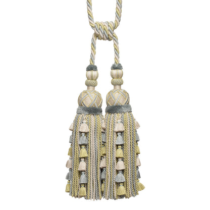 Veronique Double Tassel Tieback by Samuel & Sons in Meadow