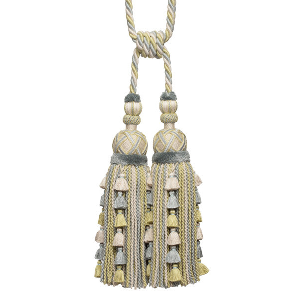 Veronique Double Tassel Tieback by Samuel & Sons in Meadow