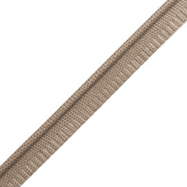 Spirito Textured Piping Trim by Samuel & Sons in Stone Taupe