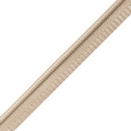 Spirito Textured Piping Trim by Samuel & Sons in Chamois
