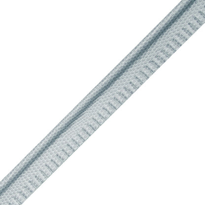 Spirito Textured Piping Trim by Samuel & Sons in Frost