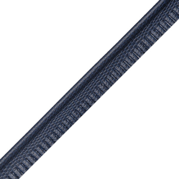Spirito Textured Piping Trim by Samuel & Sons in Cobalt Blue
