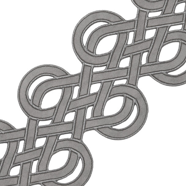 Scala Lasercut Border Trim by Samuel & Sons in Mercury