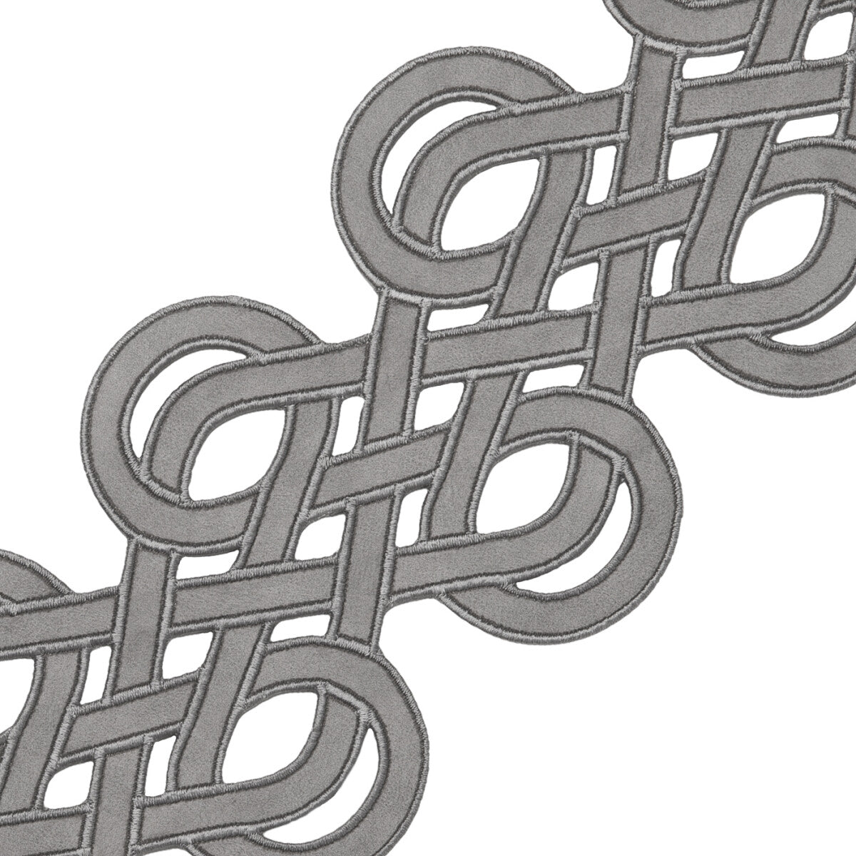 Scala Lasercut Border Trim by Samuel & Sons in Mercury