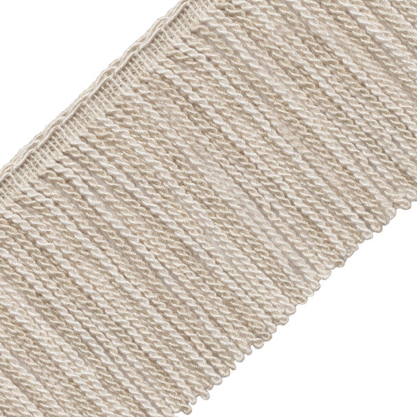 Veronique Fine Bullion Fringe Trim by Samuel & Sons in Pearl