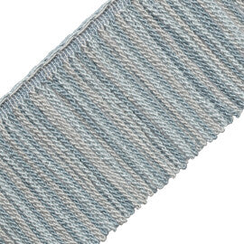 Veronique Fine Bullion Fringe Trim by Samuel & Sons in Porcelain