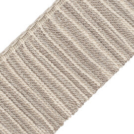 Veronique Fine Bullion Fringe Trim by Samuel & Sons in Limestone