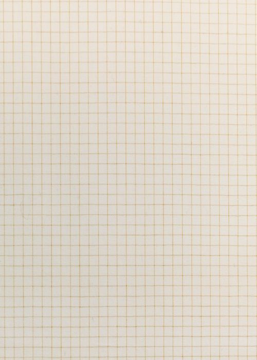 Petit Check Fabric by Classic Cloth in Saffron