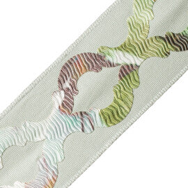 Virtuoso Appliqué Border Trim by Samuel & Sons in Cove^^