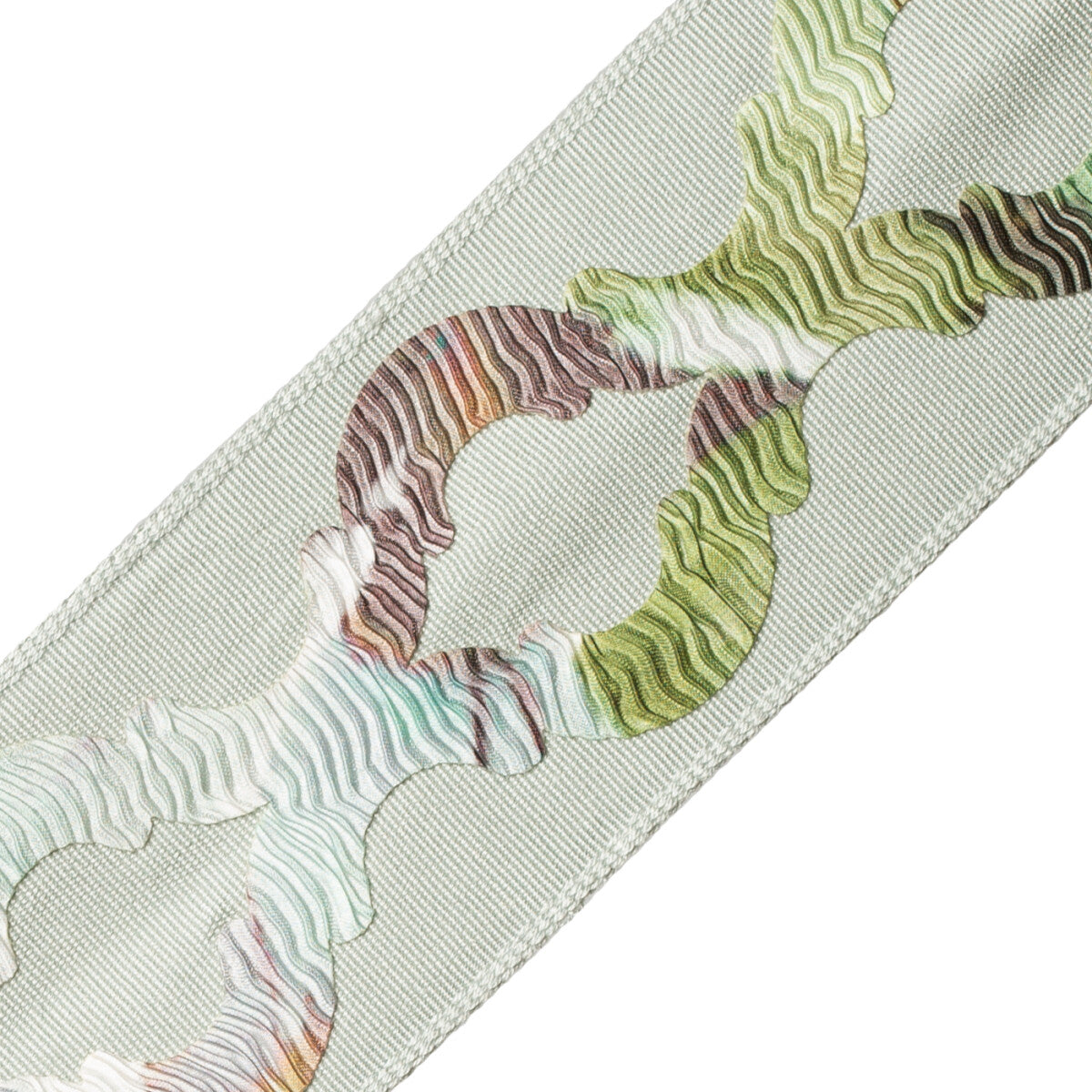 Virtuoso Appliqué Border Trim by Samuel & Sons in Cove^^