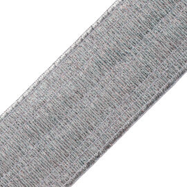 Merengue Pleated Metallic Border Trim by Samuel & Sons in Tidewater