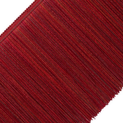 Barcelona Ombré Fringe Trim by Samuel & Sons in Garnet