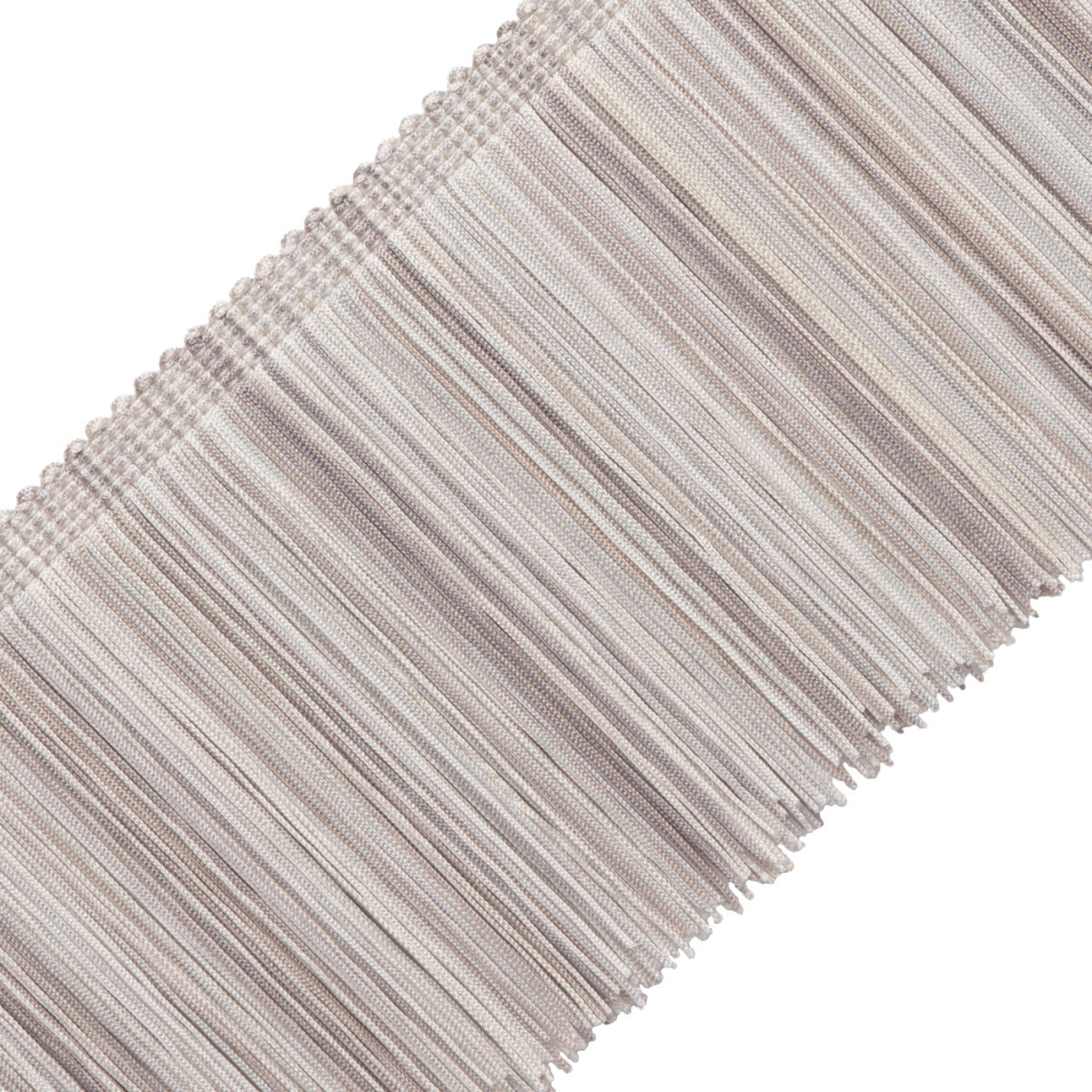 Barcelona Striped Fringe Trim by Samuel & Sons in Vapor