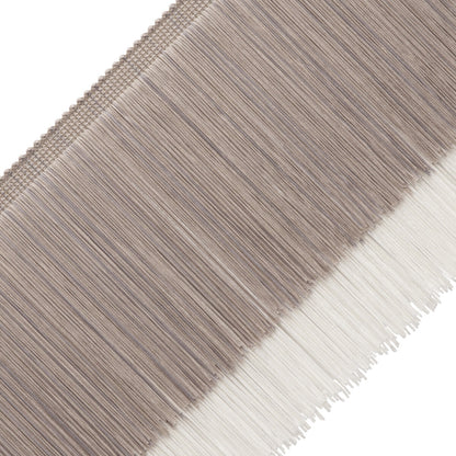 Barcelona Tiered Fringe Trim by Samuel & Sons in Marble