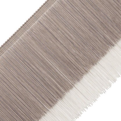 Barcelona Tiered Fringe Trim by Samuel & Sons in Marble