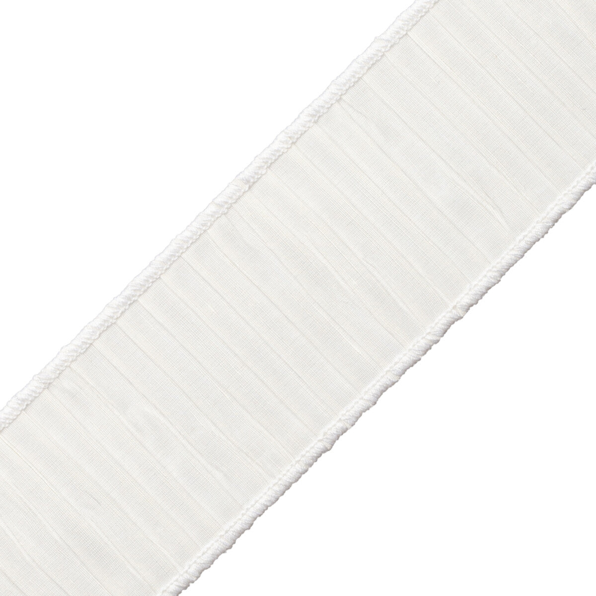 Tarantella Pleated Border Trim by Samuel & Sons in Ivory