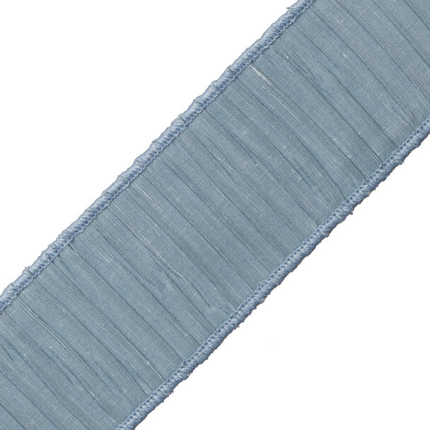 Tarantella Pleated Border Trim by Samuel & Sons in Mediterranean