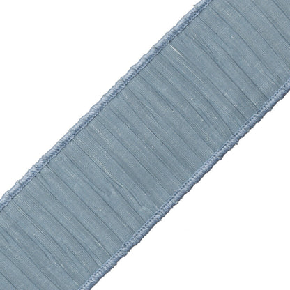 Tarantella Pleated Border Trim by Samuel & Sons in Mediterranean