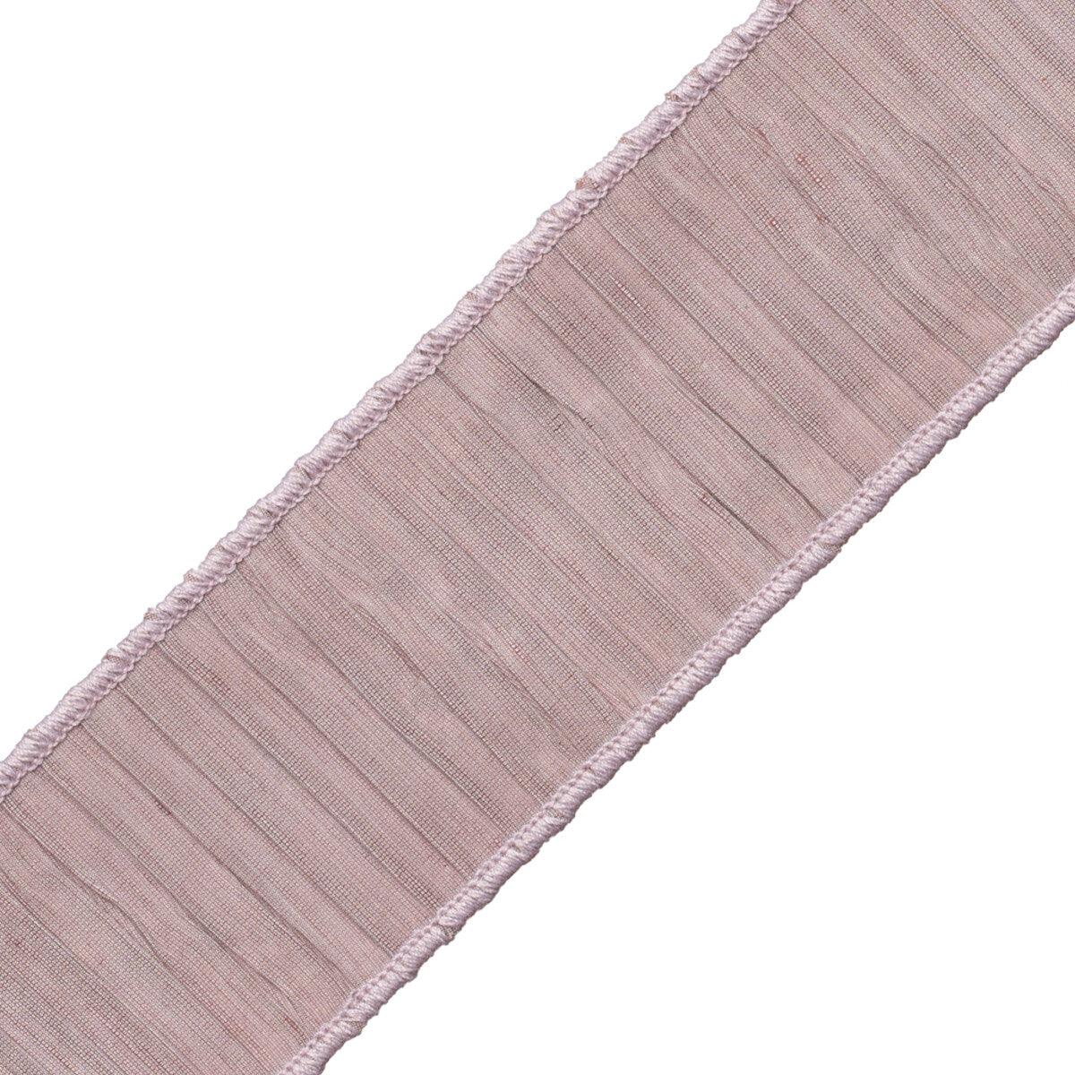 Tarantella Pleated Border Trim by Samuel & Sons in Lilac