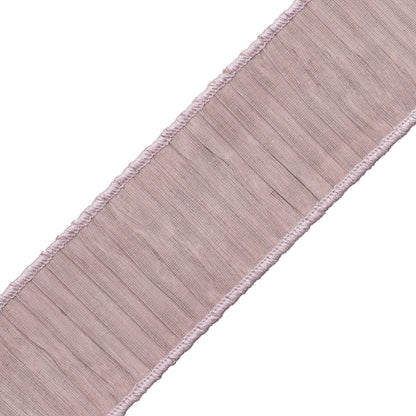 Tarantella Pleated Border Trim by Samuel & Sons in Lilac
