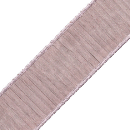 Tarantella Pleated Border Trim by Samuel & Sons in Lilac