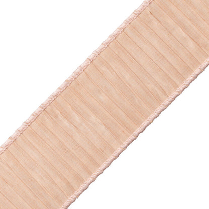 Tarantella Pleated Border Trim by Samuel & Sons in Warm Sand