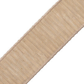 Tarantella Pleated Border Trim by Samuel & Sons in Topaz