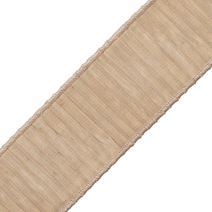 Tarantella Pleated Border Trim by Samuel & Sons in Topaz