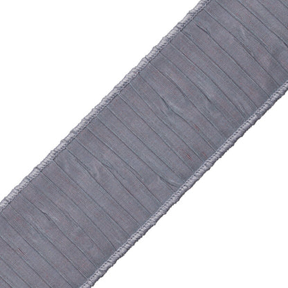 Tarantella Pleated Border Trim by Samuel & Sons in Dusk