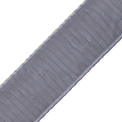 Tarantella Pleated Border Trim by Samuel & Sons in Dusk