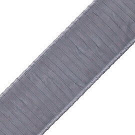 Tarantella Pleated Border Trim by Samuel & Sons in Dusk