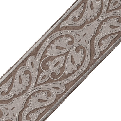 Kempinski Appliqué Border Trim by Samuel & Sons in Umber