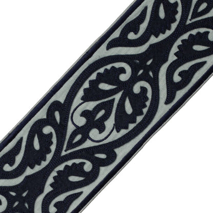 Kempinski Appliqué Border Trim by Samuel & Sons in Dresden Blue