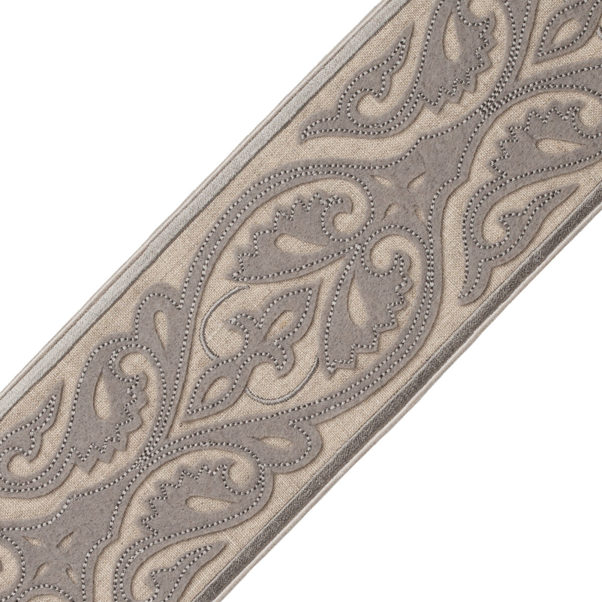Kempinski Appliqué Border Trim by Samuel & Sons in Dune