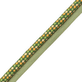 Veranda Linen Cord With Tape Trim by Samuel & Sons in Jonquille