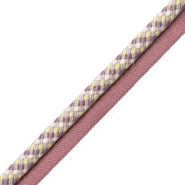 Veranda Linen Cord With Tape Trim by Samuel & Sons in Wisteria