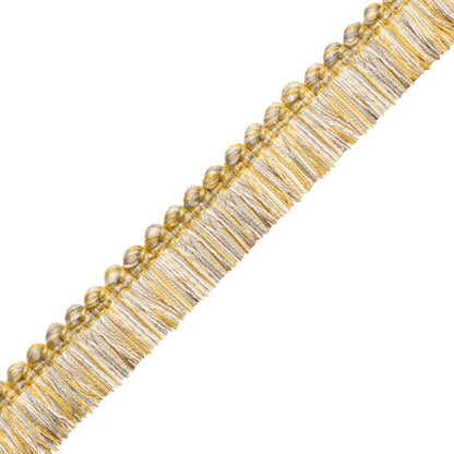 Veranda Linen Brush Fringe Trim by Samuel & Sons in Goldenrod