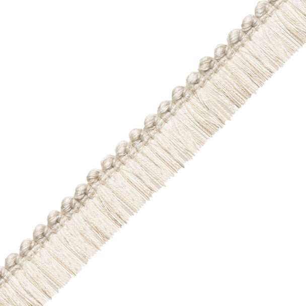 Veranda Linen Brush Fringe Trim by Samuel & Sons in Narcisses