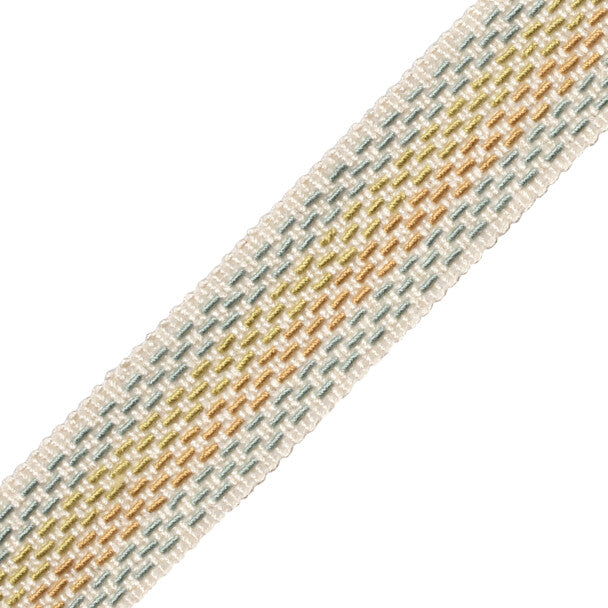 Veranda Ombré Border Trim by Samuel & Sons in Chardon Bleu