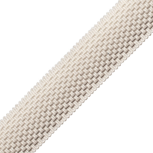 Veranda Ombré Border Trim by Samuel & Sons in Silver Birch