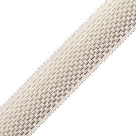 Veranda Ombré Border Trim by Samuel & Sons in Silver Birch