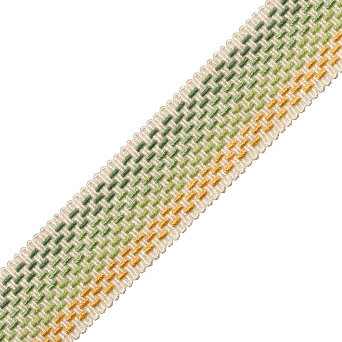 Veranda Ombré Border Trim by Samuel & Sons in Jonquille