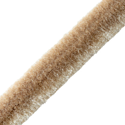Aria Silk Brush Fringe Trim by Samuel & Sons in Ecru