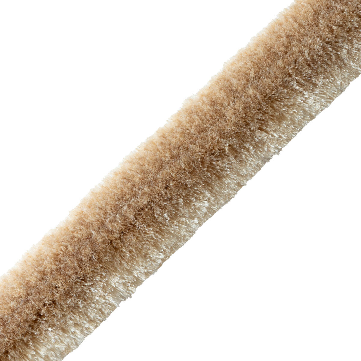 Aria Silk Brush Fringe Trim by Samuel & Sons in Ecru