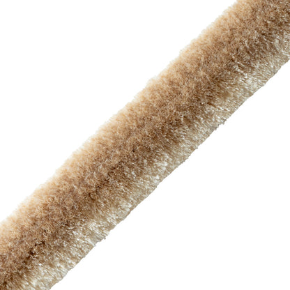 Aria Silk Brush Fringe Trim by Samuel & Sons in Ecru