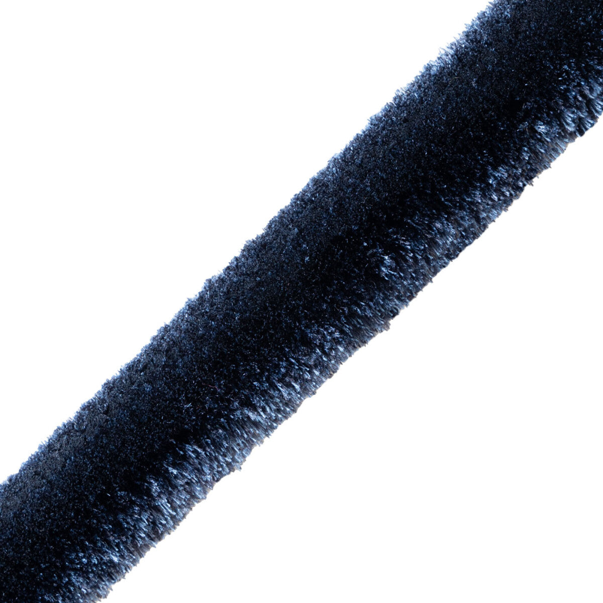 Aria Silk Brush Fringe Trim by Samuel & Sons in Indigo