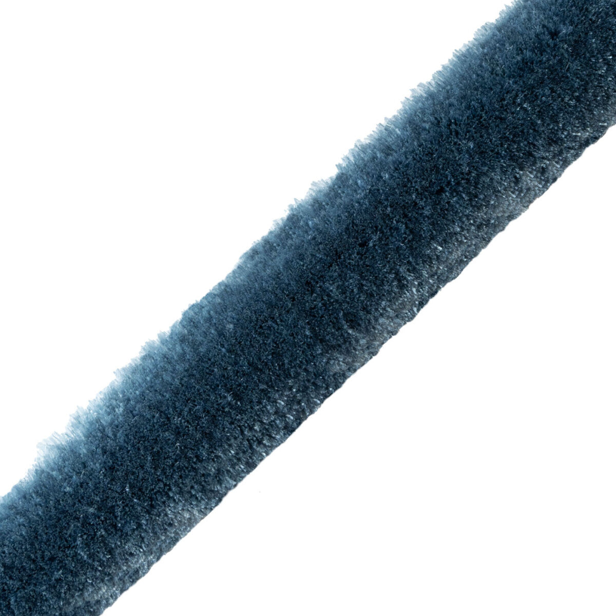 Aria Silk Brush Fringe Trim by Samuel & Sons in Wedgewood