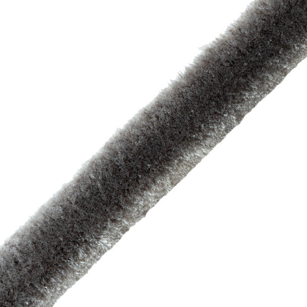 Aria Silk Brush Fringe Trim by Samuel & Sons in Vapor