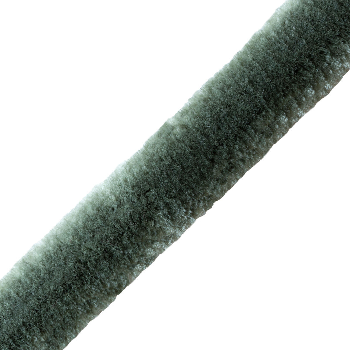 Aria Silk Brush Fringe Trim by Samuel & Sons in Patina