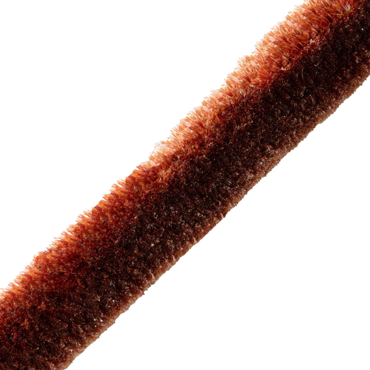 Aria Silk Brush Fringe Trim by Samuel & Sons in Terra